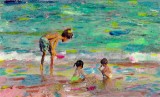 Rasta Man with Children, South Florida